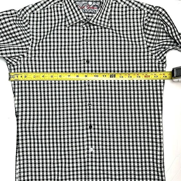 ROBERT GRAHAM Boy’s Button Up Shirt
Cotton Plaid Contrast Cuffs M (10-12) - Picture 11 of 11